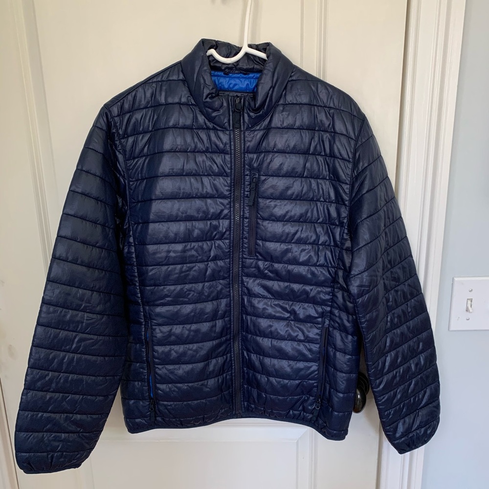 JCrew Men’s Navy Puffer Coat